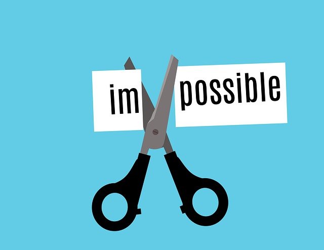 Impossible is a naughty word